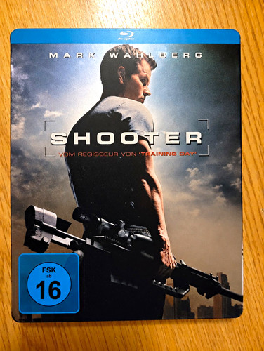 Shooter blu ray steelbook mit - shooter,